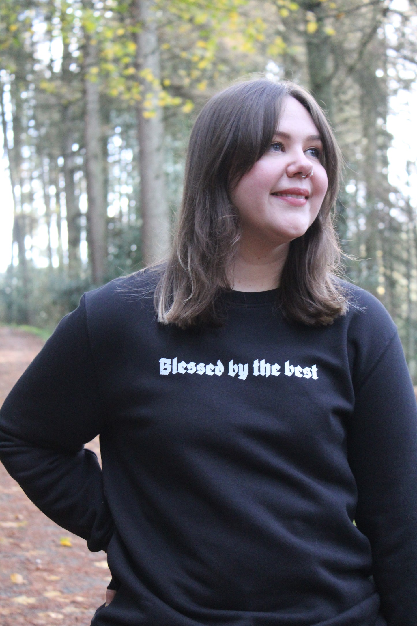 Blessed by the Best  // Unisex Organic Crewneck